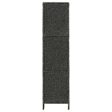 Load image into Gallery viewer, vidaXL 4-Panel Room Divider Black 154x160 cm Water Hyacinth - MiniDM Store

