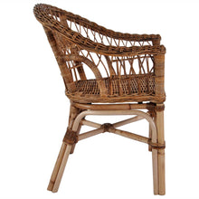 Load image into Gallery viewer, vidaXL Outdoor Chairs 2 pcs Natural Rattan Brown - MiniDM Store
