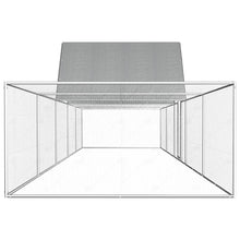 Load image into Gallery viewer, vidaXL Chicken Coop 10x2x2 m Galvanised Steel - MiniDM Store
