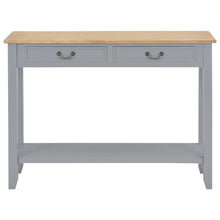Load image into Gallery viewer, vidaXL Console Table Grey 110x35x80 cm Wood - MiniDM Store

