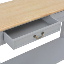 Load image into Gallery viewer, vidaXL Console Table Grey 110x35x80 cm Wood - MiniDM Store
