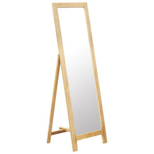 Load image into Gallery viewer, vidaXL Freestanding Mirror 48x46.5x150 cm Solid Oak Wood - MiniDM Store
