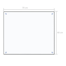 Load image into Gallery viewer, Kitchen Backsplash Transparent 70x60 cm Tempered Glass - MiniDM Store
