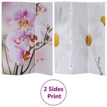 Load image into Gallery viewer, vidaXL Folding Room Divider 120x170 cm Flower - MiniDM Store
