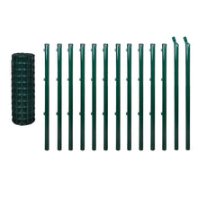 Load image into Gallery viewer, vidaXL Euro Fence Steel 25x1.2 m Green - MiniDM Store
