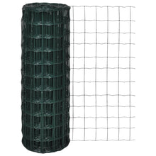 Load image into Gallery viewer, vidaXL Euro Fence Steel 25x0.8 m Green - MiniDM Store
