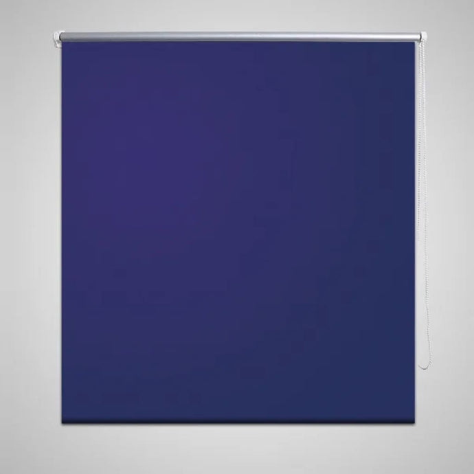 Roller Blind Blackout 60 x 120 cm Marine / Blue