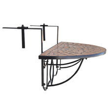 Load image into Gallery viewer, vidaXL Hanging Balcony Table Terracotta Mosaic - MiniDM Store
