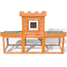 Load image into Gallery viewer, vidaXL Outdoor Large Rabbit Hutch House Pet Cage Single House - MiniDM Store
