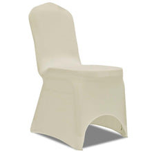 Load image into Gallery viewer, Chair Cover Stretch Cream 6 pcs - MiniDM Store
