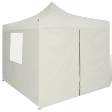 Load image into Gallery viewer, vidaXL Foldable Tent 3x3 m with 4 Walls Cream - MiniDM Store

