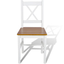 Load image into Gallery viewer, vidaXL Dining Chairs 6 pcs White Pinewood - MiniDM Store
