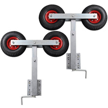 Load image into Gallery viewer, Boat Trailer Double Wheel Bow Support Set of 2 59 - 84 cm - MiniDM Store
