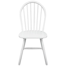 Load image into Gallery viewer, Dining Chairs 2 pcs White Solid Rubber Wood - MiniDM Store
