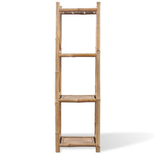Load image into Gallery viewer, 4-Tier Square Bamboo Shelf - MiniDM Store
