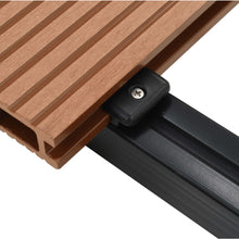 Load image into Gallery viewer, vidaXL WPC Decking Boards with Accessories 40 m² 2.2 m Brown - MiniDM Store
