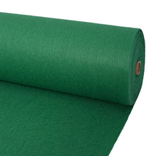 Load image into Gallery viewer, vidaXL Exhibition Carpet Plain 1x12 m Green - MiniDM Store
