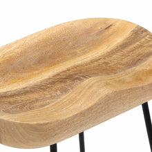 Load image into Gallery viewer, vidaXL Gavin Bar Stools 2 pcs Solid Mango Wood - MiniDM Store
