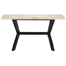 Load image into Gallery viewer, vidaXL Dining Table 140x70x75 cm Solid Bleached Mango Wood - MiniDM Store
