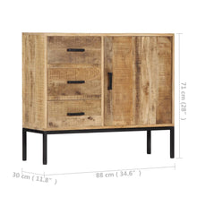 Load image into Gallery viewer, vidaXL Sideboard 88x30x71 cm Solid Mango Wood - MiniDM Store
