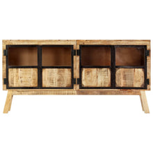 Load image into Gallery viewer, vidaXL Sideboard Brown and Black 160x30x80 cm Solid Rough Mango Wood - MiniDM Store
