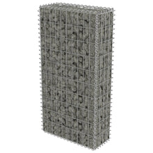 Load image into Gallery viewer, vidaXL Gabion Wall with Covers Galvanised Steel 50x20x100 cm - MiniDM Store
