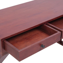 Load image into Gallery viewer, vidaXL Computer Desk Brown 132x47x77 cm Solid Mahogany Wood - MiniDM Store
