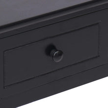 Load image into Gallery viewer, vidaXL Writing Desk Black 110x45x76 cm Wood - MiniDM Store

