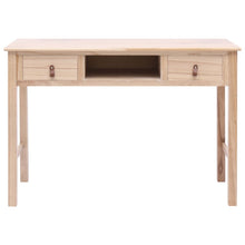 Load image into Gallery viewer, vidaXL Writing Desk Natural 110x45x76 cm Wood - MiniDM Store
