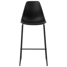 Load image into Gallery viewer, Bar Chairs 4 pcs Black Plastic
