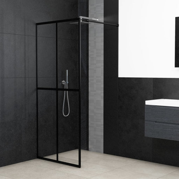 vidaXL Walk-in Shower Screen Tempered Glass 140x195 cm - MiniDM Store