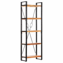 Load image into Gallery viewer, vidaXL 5-Tier Bookcase 60x30x180 cm Solid Acacia Wood - MiniDM Store
