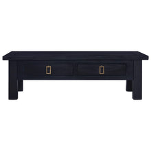 Load image into Gallery viewer, vidaXL Coffee Table Light Black Coffee 100x50x30 cm Solid Mahogany Wood - MiniDM Store
