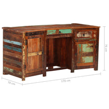 Load image into Gallery viewer, Director Desk 170x70x76 cm Solid Reclaimed Wood - MiniDM Store
