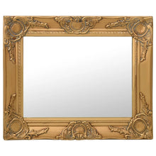 Load image into Gallery viewer, vidaXL Wall Mirror Baroque Style 50x40 cm Gold - MiniDM Store
