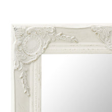 Load image into Gallery viewer, vidaXL Wall Mirror Baroque Style 50x50 cm White - MiniDM Store
