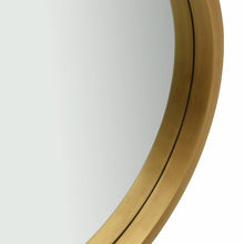 Load image into Gallery viewer, vidaXL Wall Mirror with Strap 50 cm Gold - MiniDM Store
