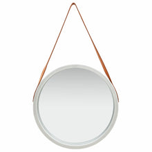 Load image into Gallery viewer, vidaXL Wall Mirror with Strap 50 cm Silver - MiniDM Store
