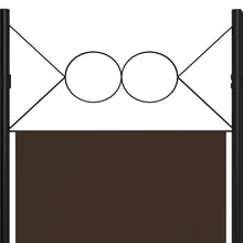 Load image into Gallery viewer, vidaXL 6-Panel Room Divider Brown 240x180 cm - MiniDM Store
