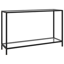 Load image into Gallery viewer, vidaXL Console Table Transparent 120x35x75 cm Tempered Glass - MiniDM Store
