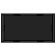 Load image into Gallery viewer, 322903 vidaXL Coffee Table Black 120x60x35 cm Tempered Glass - MiniDM Store
