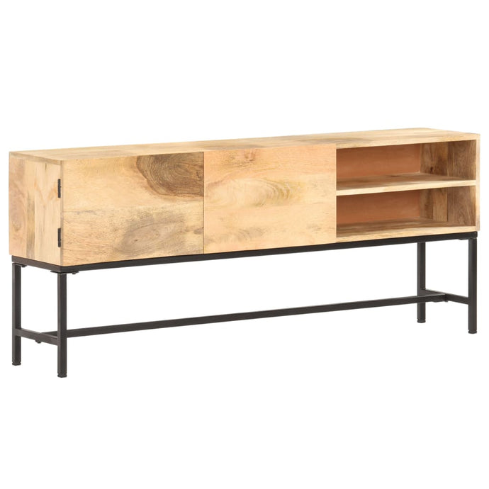 vidaXL Sideboard 145x30x60 cm Solid Mango Wood - MiniDM Store