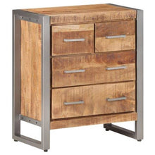 Load image into Gallery viewer, vidaXL Sideboard 60x35x70 cm Rough Mango Wood - MiniDM Store
