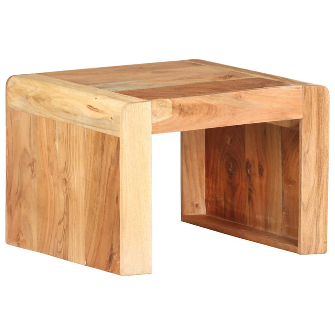 vidaXL Side Table 43x40x30 cm Solid Acacia Wood - MiniDM Store