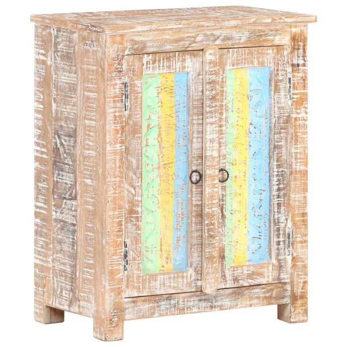 vidaXL Sideboard 61x35x76 cm Rough Acacia Wood - MiniDM Store