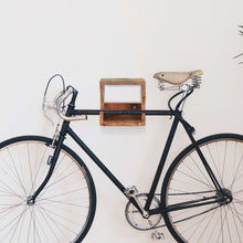 Load image into Gallery viewer, vidaXL Wall Mounted Bicycle Rack 35x25x25 cm Solid Reclaimed Wood - MiniDM Store
