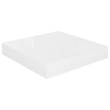 Load image into Gallery viewer, vidaXL Floating Wall Shelves 4 pcs High Gloss White 23x23.5x3.8 cm MDF - MiniDM Store

