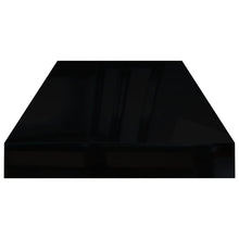 Load image into Gallery viewer, vidaXL Floating Wall Shelf High Gloss Black 60x23.5x3.8 cm MDF - MiniDM Store
