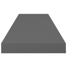 Load image into Gallery viewer, vidaXL Floating Wall Shelf High Gloss Grey 80x23.5x3.8 cm MDF - MiniDM Store
