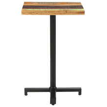 Load image into Gallery viewer, vidaXL Bistro Table Square 50x50x75 cm Solid Reclaimed Wood - MiniDM Store
